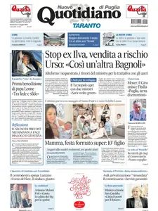 Quotidiano di Puglia Taranto - 11 Maggio 2025