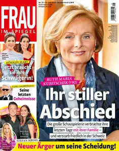 Frau im Spiegel - 12 Juni 2024