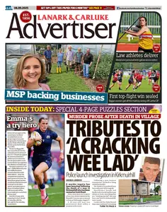 Lanark And Carluke Advertiser - 4 September 2025