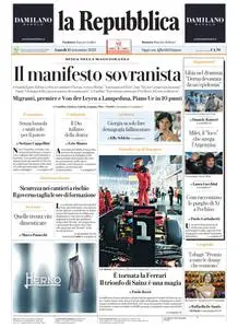 la Repubblica - 18 Settembre 2023