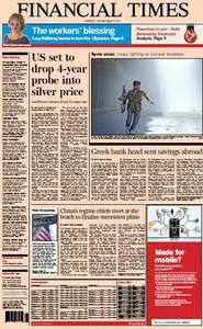 Financial Times Europe August 06 2012
