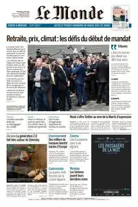 Le Monde du Mercredi 27 Avril 2022