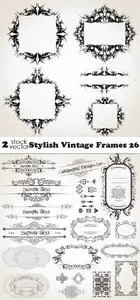 Vectors - Stylish Vintage Frames 26