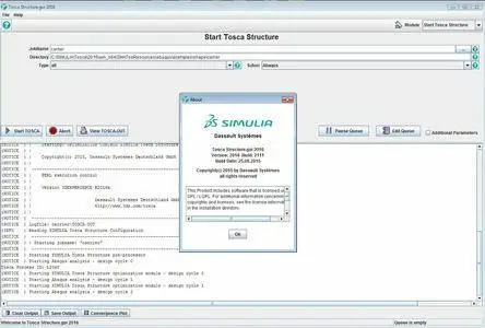 DS SIMULIA TOSCA 2016.2111