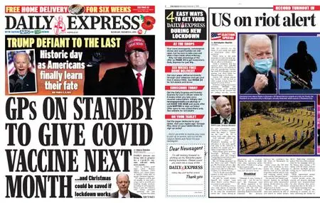 Daily Express – November 04, 2020