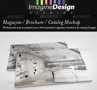 GraphicRiver - Magazine / Brochure / Catalog Mock-Up