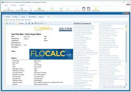 Kelton Engineering FLOCALC.net 1.7.2