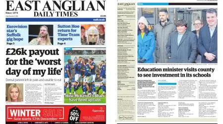East Anglian Daily Times – December 16, 2022
