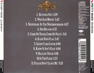 Pretty Maids - Sin-Decade (1992) [Japanese Ed.]