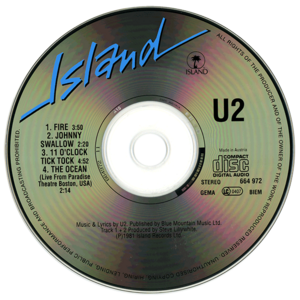 U2 - Fire / U2 R.O.K