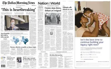 The Dallas Morning News – August 11, 2021