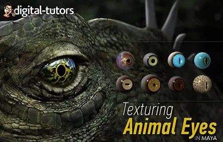 Digital-Tutors - Texturing Animal Eyes in Maya