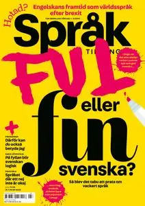 Språktidningen – 20 mars 2019