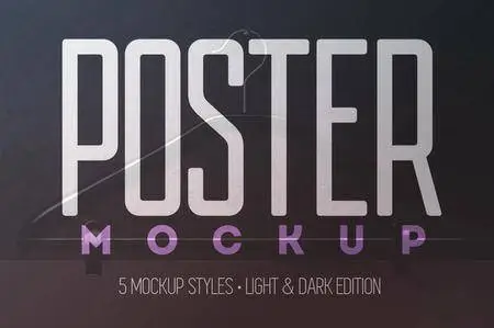 CreativeMarket - Poster Mockup