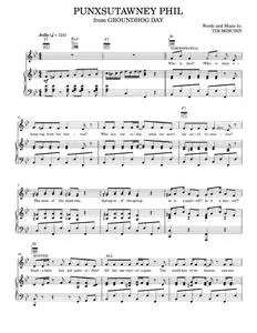 Punxsutawney Phil (from Groundhog Day The Musical) - Tim Minchin (Piano-Vocal-Guitar)