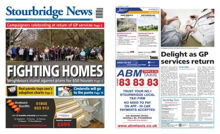 Stourbridge News – January 12, 2023