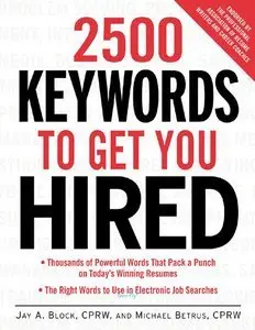 2500 Keywords to Get You Hired by Jay A. Block [Repost]