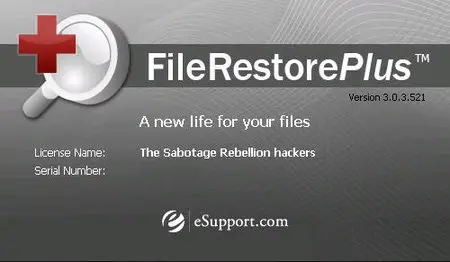 FileRestorePlus v3.0.3 Build 521 Portable