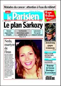 Le Parisien, Mardi 23 Juin 2009.