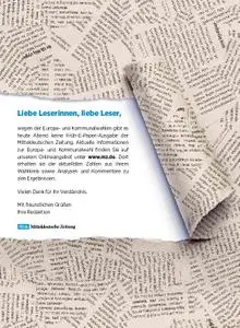 Mitteldeutsche Zeitung Neuer Landbote Merseburg – 27. Mai 2019