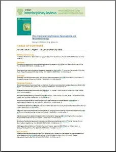 Wiley Interdisciplinary Reviews - Nanomedicine and Nanobiotechnology, Vol.1, Issue 1 (2009)   