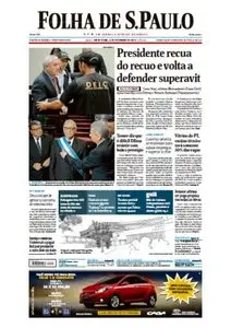  Folha de São Paulo - 4 de setembro de 2015 - Sexta