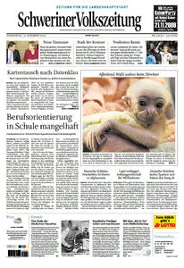 Schweriner Volkszeitung 19.11.2009 (Ausgabe Stadt Schwerin)