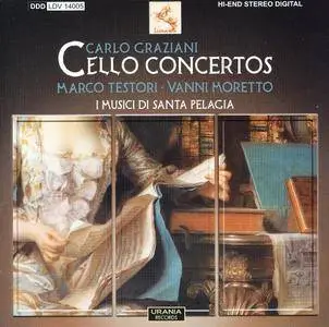 Carlo Graziani - Cello Concertos - Marco Testori, Vanni Moretto (2012) {Urania Records LDV 14005}