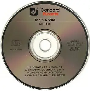 Tania Maria - Taurus (1982) {Concord Picante}