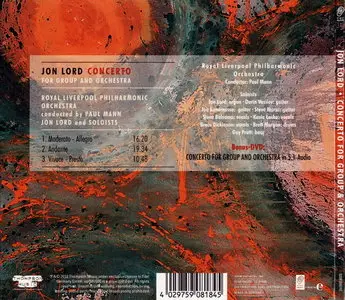 Jon Lord - Concerto For Group And Orchestra (2012) [DVD 5.1]