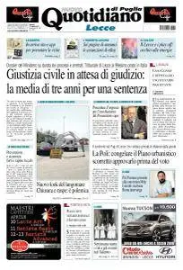 Quotidiano di Puglia Lecce - 11 Aprile 2017