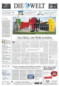 Die Welt vom 26. September 2009