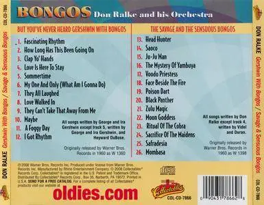 Don Ralke - But You've Never Heard Gershwin With Bongos / The Savage And The Sensuous Bongos (1960) {Warner Bros. rel 2008}