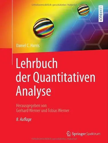 Lehrbuch der Quantitativen Analyse, Auflage: 8