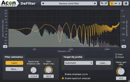 Acon Digital DeFilter 1.2.1 macOS