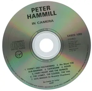 Peter Hammill - In Camera (1974)