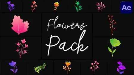 Flowers Pack for After Effects 50689716