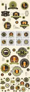 Vector - Nice beer labels