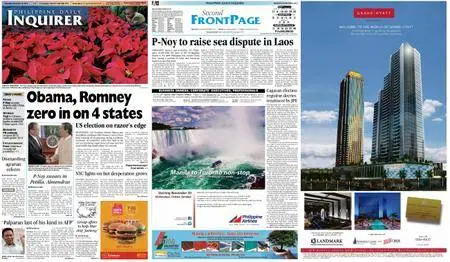 Philippine Daily Inquirer – November 05, 2012