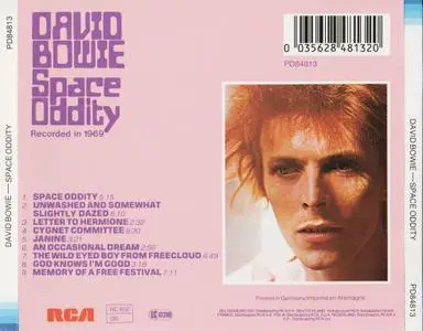 David Bowie - Space Oddity (1969) {1984, Germany 1st Press}