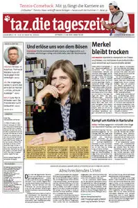 Tageszeitung TAZ vom 05 Juni 2013