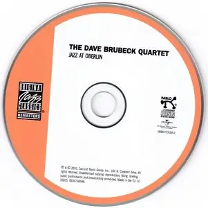 The Dave Brubeck Quartet - Jazz At Oberlin (1953) {OJC Remasters Complete Series rel 2010 - item 04of33}