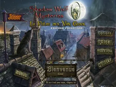 Shadow Wolf Mysteries: Le Fléau des Van Glock Edition Collector