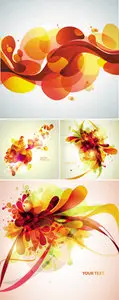 Orange Abstract Backgrounds