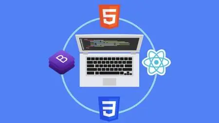 Full Stack Web Development HTML, CSS, Bootstrap and React JS