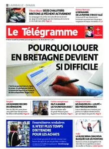 Le Télégramme Dinan - Dinard - Saint-Malo – 20 août 2022