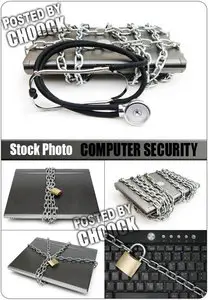 Stock Photo: Computer security