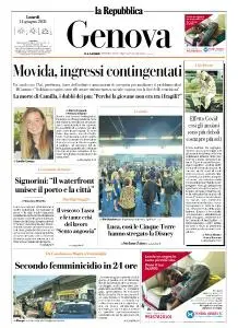 la Repubblica Genova - 14 Giugno 2021