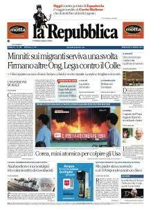 la Repubblica - 9 Agosto 2017