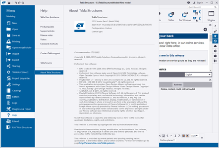 Trimble Tekla Structures 2021 SP2